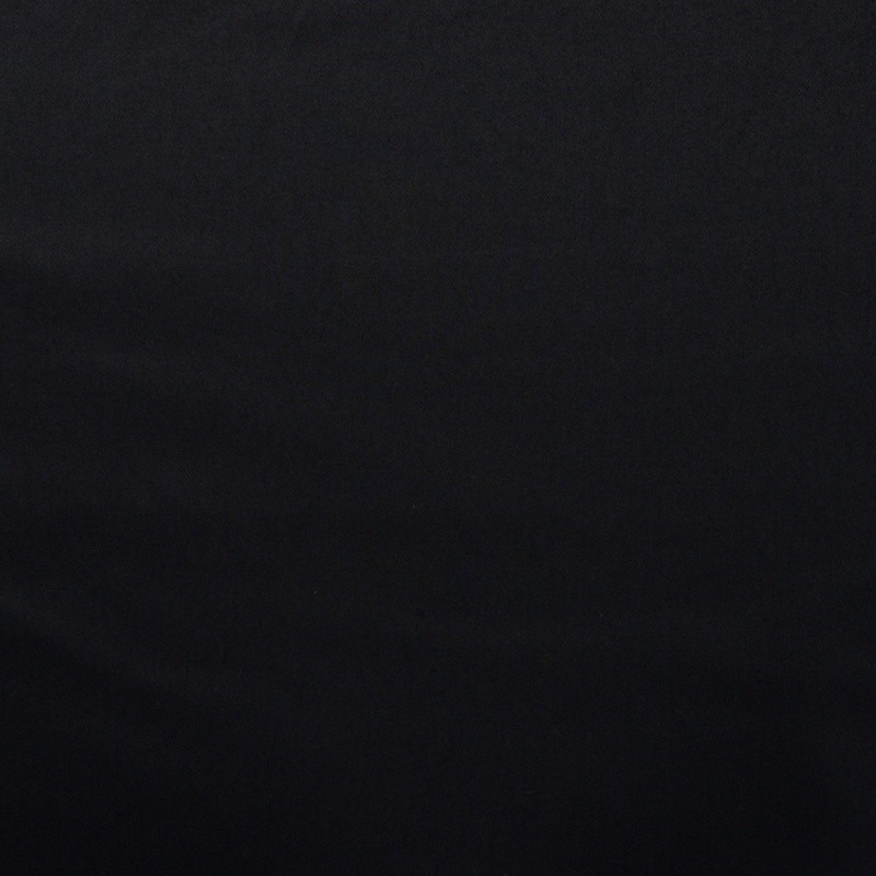 Coupon 3m Tissu Gabardine Coton Noir 
