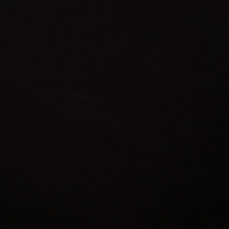 Coupon 3m Tissu Toile Twill Viscose Noir