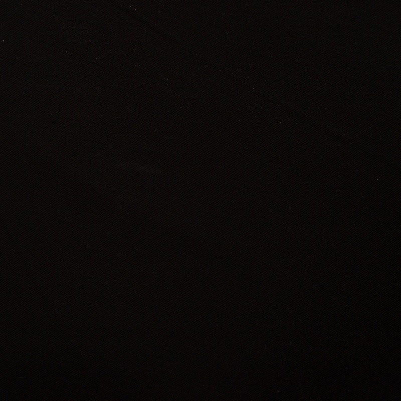 Coupon 3m Tissu Toile Twill Viscose Noir