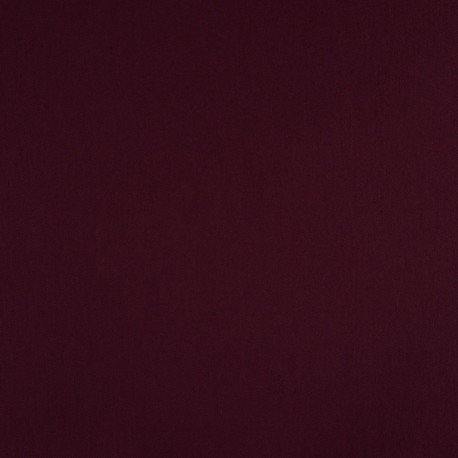 Coupon 3m Tissu Toile Twill Viscose Bordeaux 