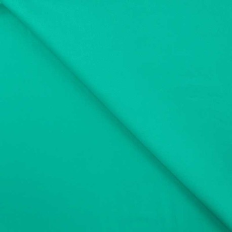 Coupon 3m Tissu Gabardine Coton Ricardo Emeraude 