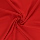 Coupon 3m Tissu Gabardine Viscose Uni Rouge