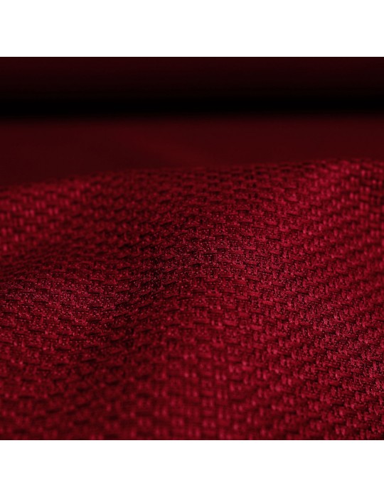 Tissu occultant 100 % polyester rouge