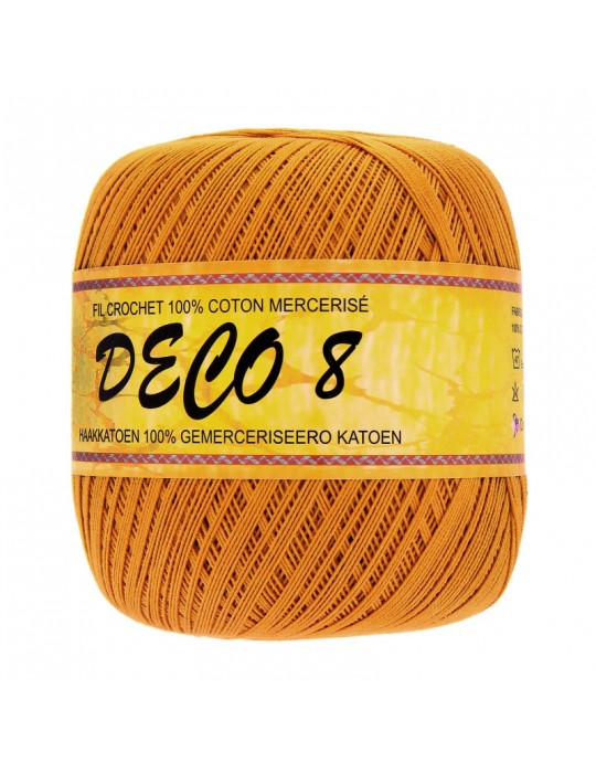 Pelote coton à crocheter Deco 8 beige