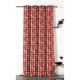 Coupon 3m Tissu Wall Jacquard Terracotta