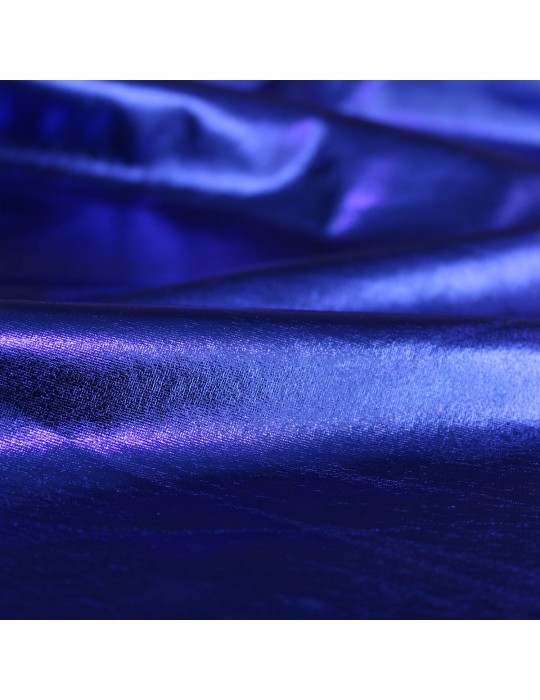 Tissu laser uni bleu
