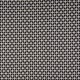 Coupon 3m Tissu Jersey Jacquard Caroline Noir blanc 
