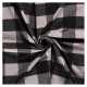Coupon 3m Tissu Jacquard Laineux Gris