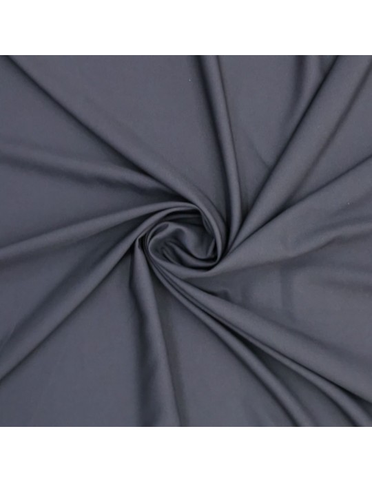 Tissu polyester souple uni noir