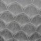 Coupon 3m Tissu Jacquard Touareg Gris 