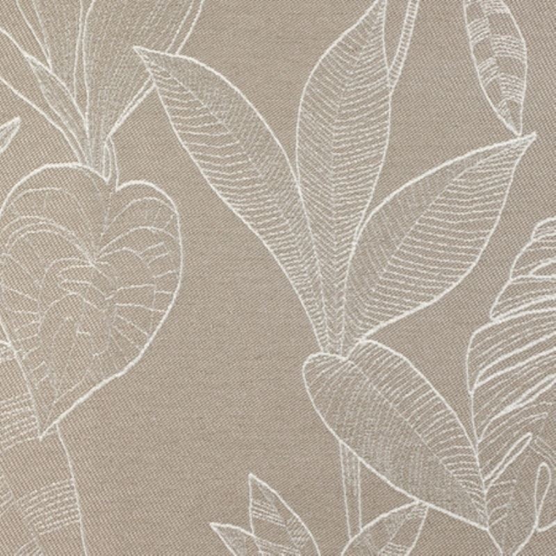 Coupon 3m Tissu Jacquard Isolant Obscurcissant Bengale Taupe