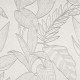 Coupon 3m Tissu Jacquard Isolant Obscurcissant Bengale Gris