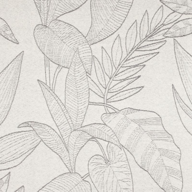 Coupon 3m Tissu Jacquard Isolant Obscurcissant Bengale Gris