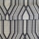 Coupon 3m Tissu Jacquard Relief Roky Gris