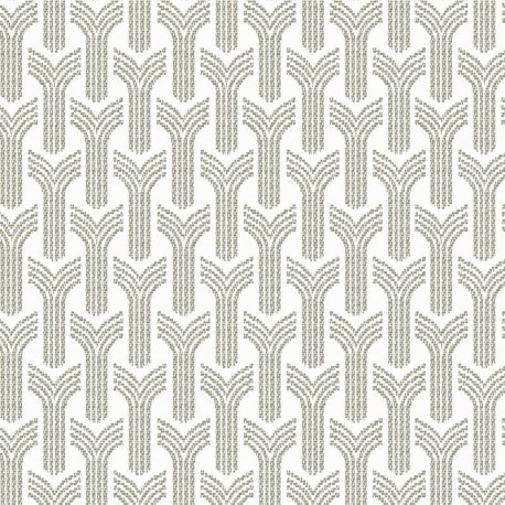 Coupon 3m Tissu Jacquard Breloque Coloris Lin