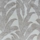 Coupon 3m Tissu Jacquard Feuillage Beige 