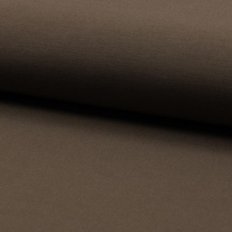 Coupon 3m Tissu Bengaline Stretch Taupe Foncé