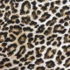 Coupon 3m Tissu Jacquard Pelage Leopard Peanut