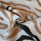 Coupon 3m Tissu Jacquard Savane Ocre 