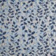 Coupon 3m Tissu Jacquard Valo Winter Garden Collection Sapphire