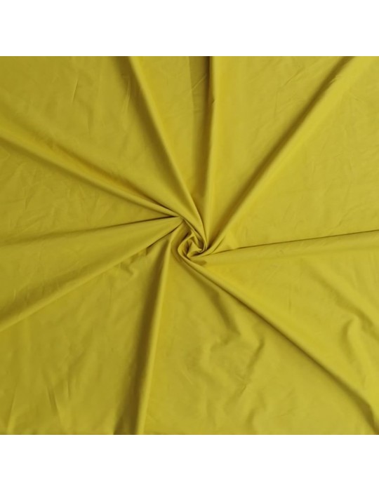 Toile à drap unie 100% coton grande largeur 255cm jaune