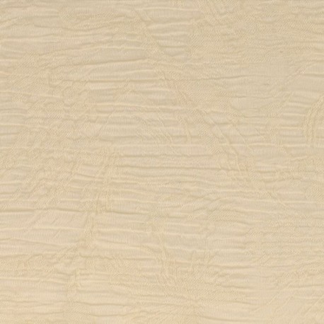 Coupon 3m Tissu Jacquard Creme