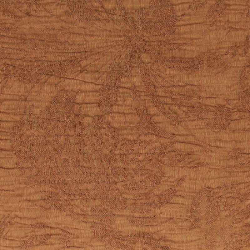 Coupon 3m Tissu Jacquard Chocolat 