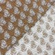 Coupon 3m Tissu Jacquard Bombay Curry