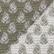 Coupon 3m Tissu Jacquard Bombay Sauge