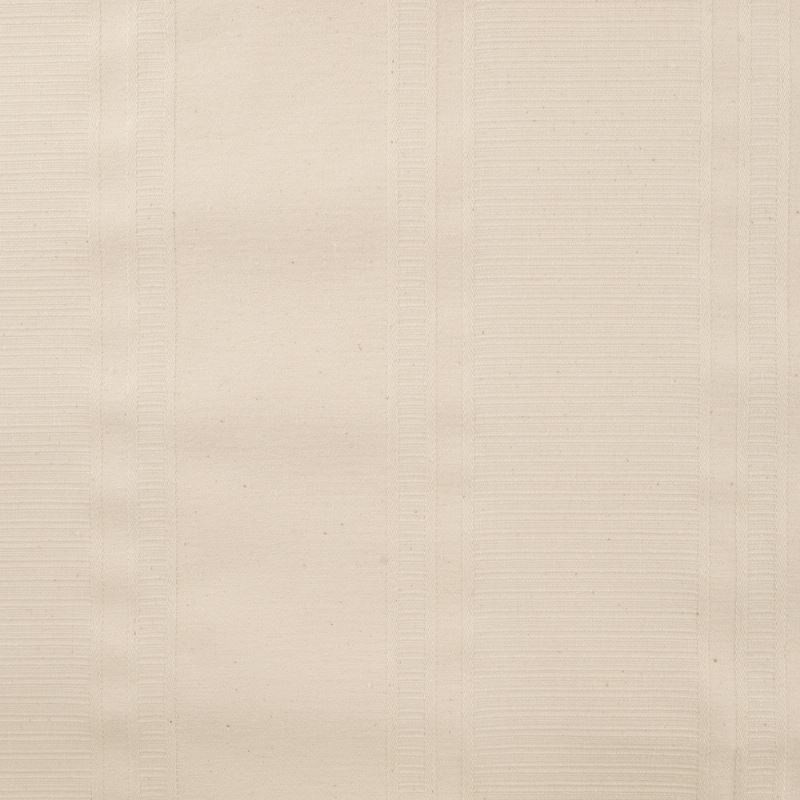 Coupon 3m Tissu Jacquard Ecru Rayé
