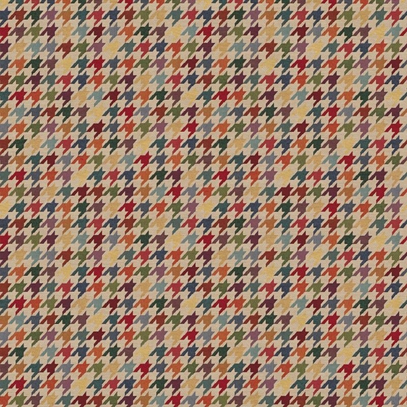 Coupon 3m Tissu Jacquard Pied de Poule