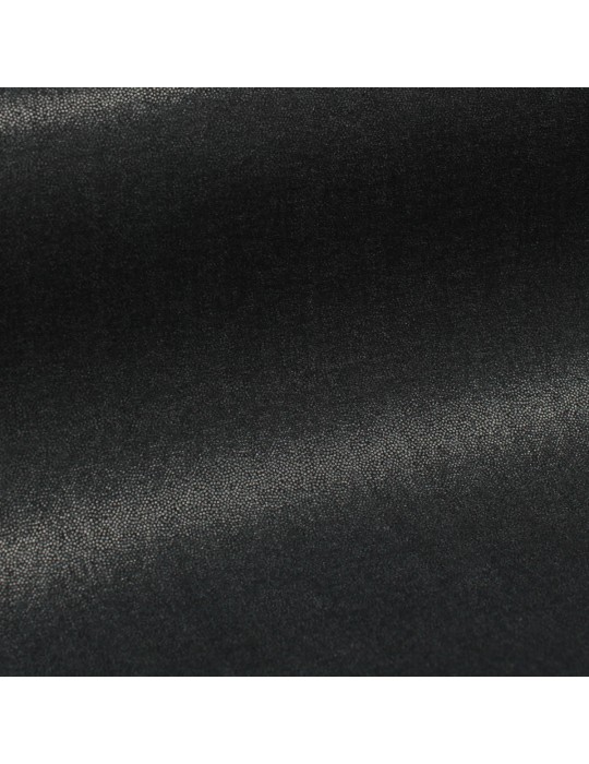 Tissu coton thermocollant noir