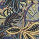 Coupon 3m Tissu Jacquard Painted Leaf Art 