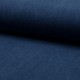 Coupon 3m Tissu Jeans Coton Bleu  