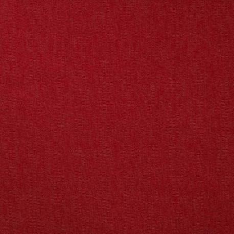 Coupon 3m Tissu Jean Elasthanne Rouge 