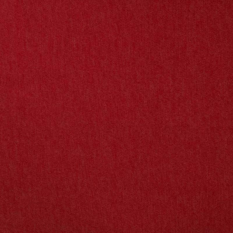 Coupon 3m Tissu Jean Elasthanne Rouge 