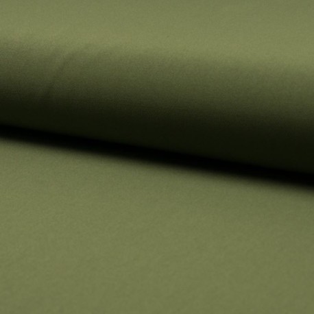 Coupon 3m Tissu Milano Jersey Lourd Sharly Olive 