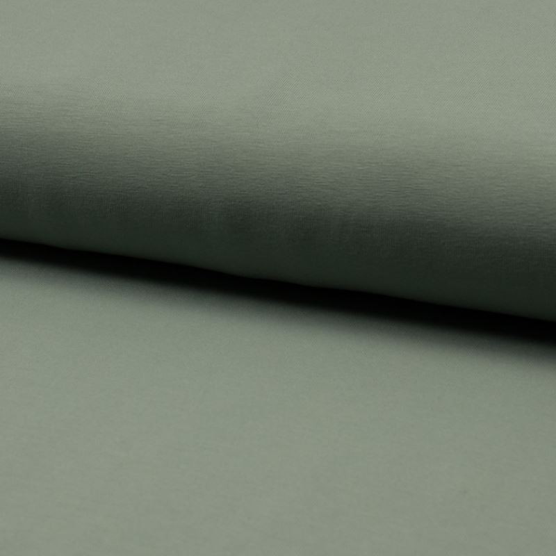 Coupon 3m Tissu Jersey Coton Bio Uni Menthe 