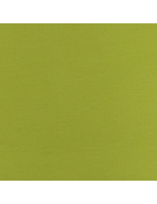 Tissu demi natté uni grande largeur vert