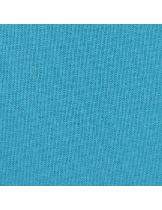 Tissu demi natté uni grande largeur bleu