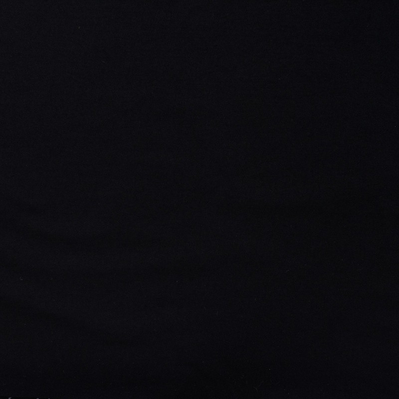 Coupon 3m Tissu Bengaline Stretch Noir 