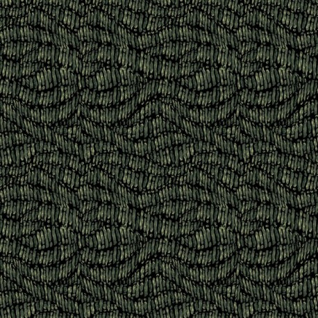 Coupon 3m Tissu Bengaline Stretch Imprimé Kaki 