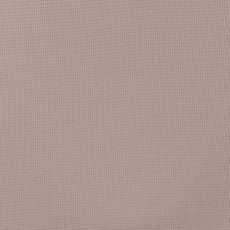 Coupon 3m Tissu Jersey Gaufré Rose 