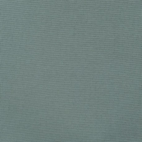 Coupon 3m Tissu Jersey Gaufré Menthe