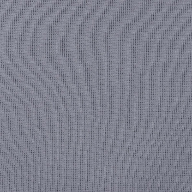 Coupon 3m Tissu Jersey Gaufré Lilas 