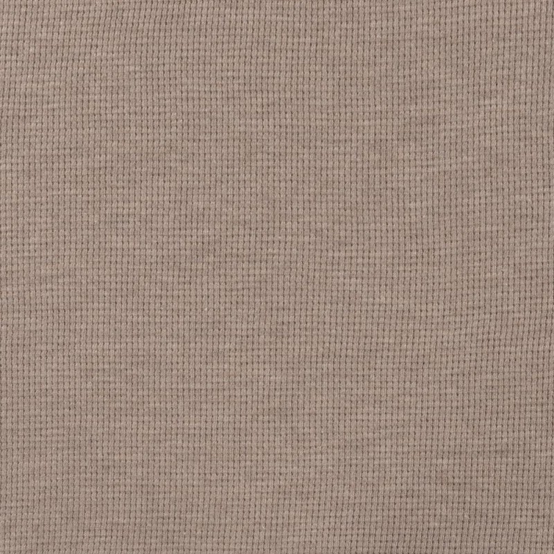 Coupon 3m Tissu Jersey Gaufré Beige Chine 