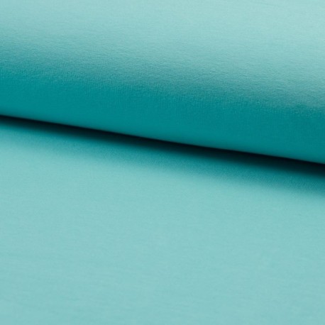 Coupon 3m Tissu Jersey Coton Bio Aqua