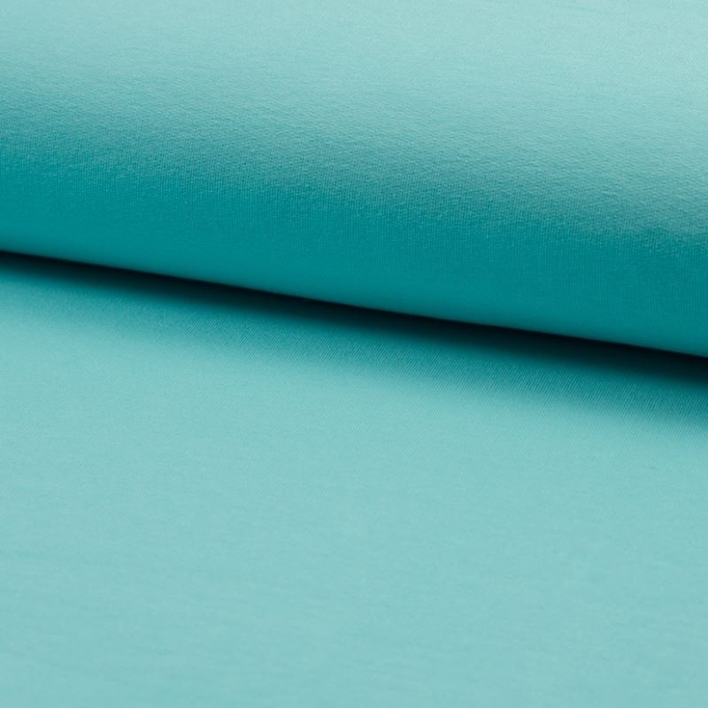 Coupon 3m Tissu Jersey Coton Bio Aqua