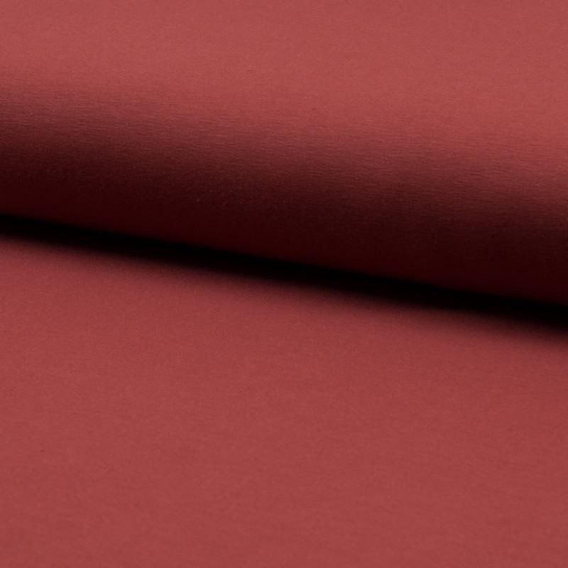 Coupon 3m Tissu Jersey Coton Bio Terracotta