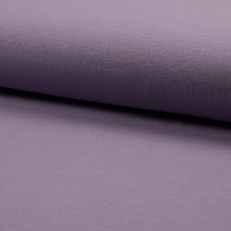 Coupon 3m Tissu Jersey Coton Bio Lilas